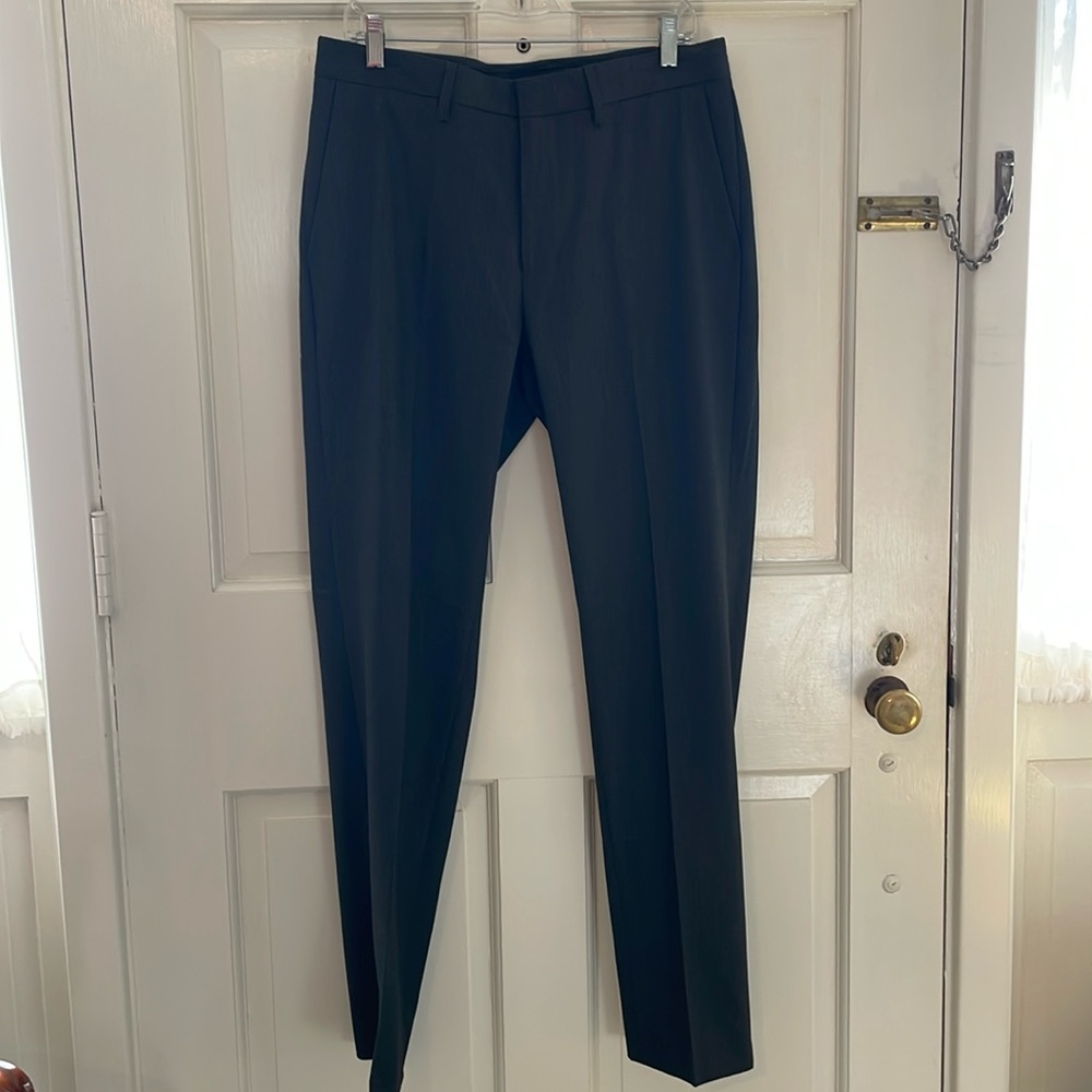 Mens Haggar Slim Dress Pants, 34x32